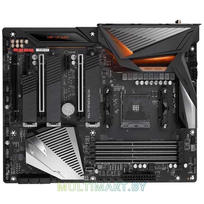 Материнская плата Gigabyte X570 Aorus Ultra (rev. 1.1/1.2)